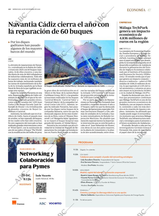 ABC SEVILLA 26-11-2025 página 47