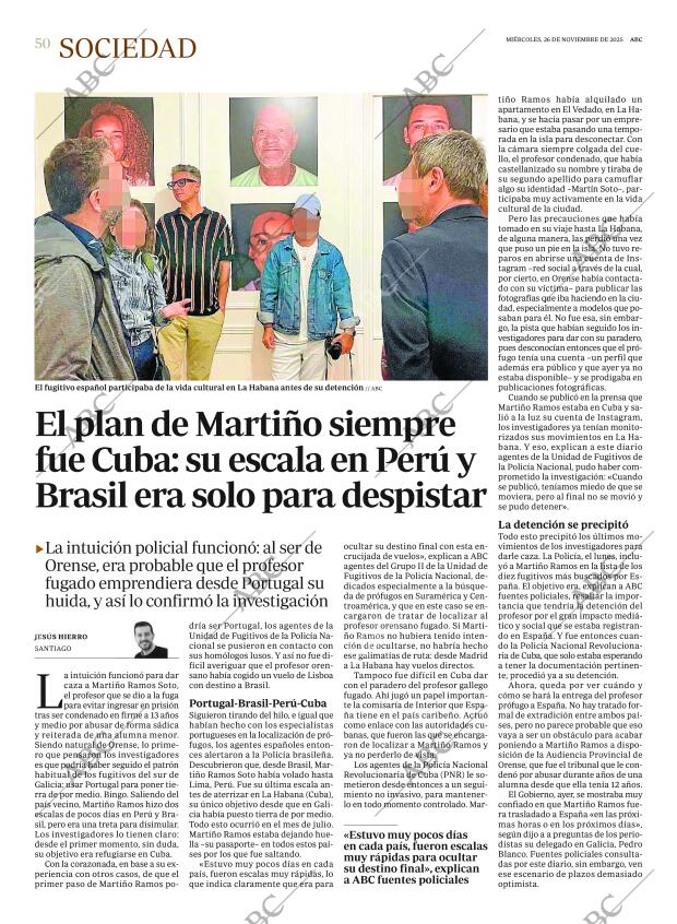 ABC SEVILLA 26-11-2025 página 50