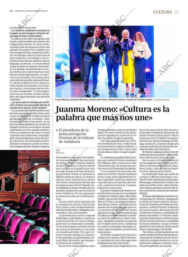 ABC SEVILLA 26-11-2025 página 53