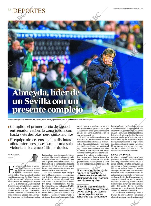 ABC SEVILLA 26-11-2025 página 58