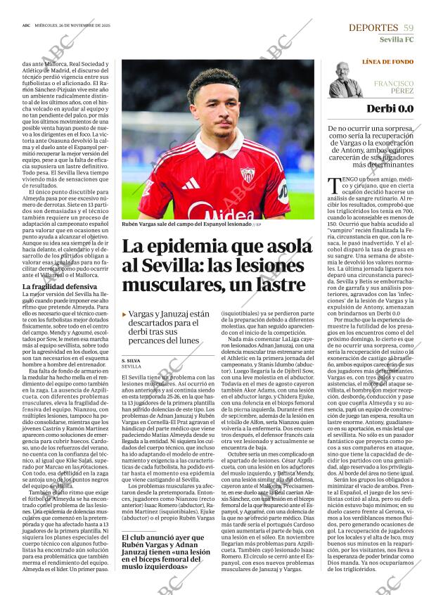 ABC SEVILLA 26-11-2025 página 59