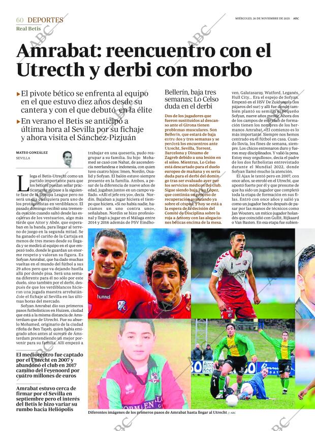 ABC SEVILLA 26-11-2025 página 60