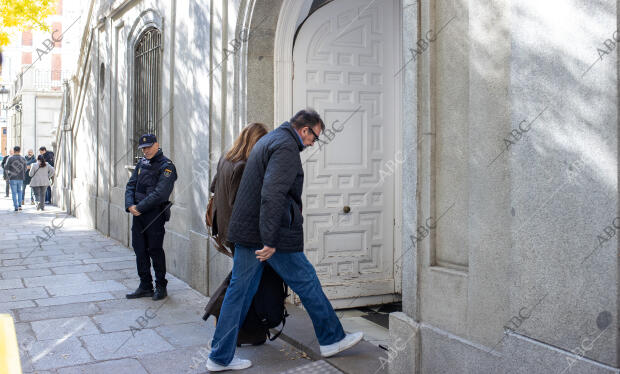 Llegada de Koldo García al Tribunal Supremo