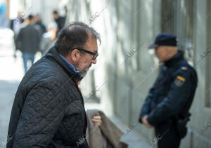 Llegada de Koldo García al Tribunal Supremo
