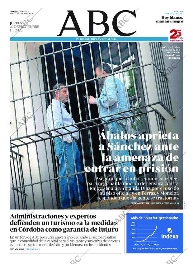 ABC CORDOBA 27-11-2025 página 1
