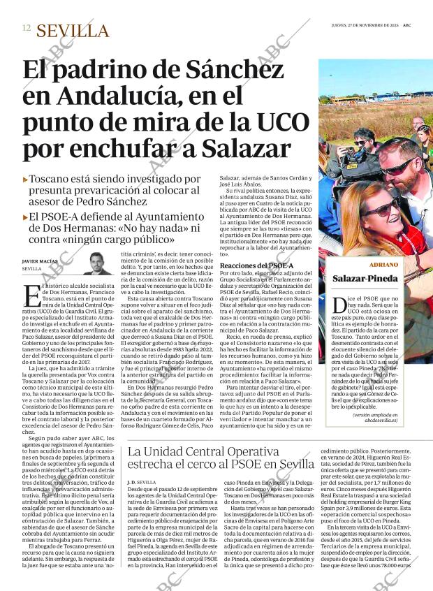 ABC SEVILLA 27-11-2025 página 12
