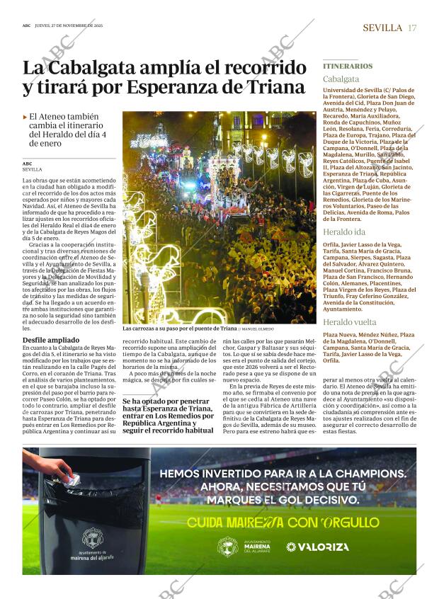 ABC SEVILLA 27-11-2025 página 17
