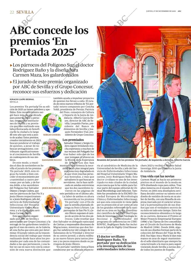 ABC SEVILLA 27-11-2025 página 22