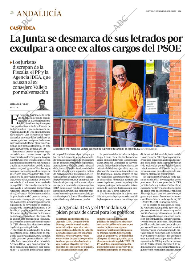 ABC SEVILLA 27-11-2025 página 26