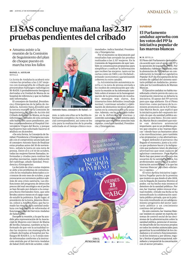 ABC SEVILLA 27-11-2025 página 29