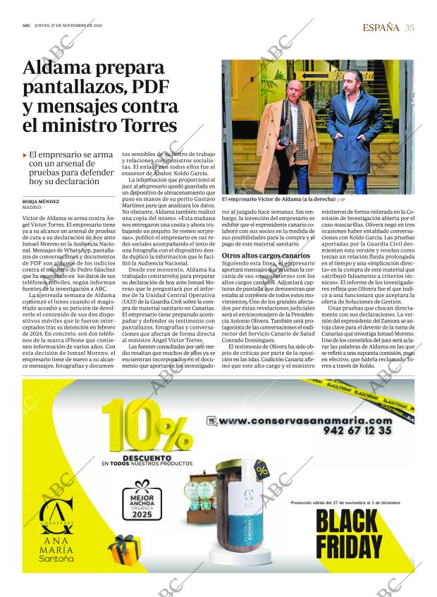 ABC SEVILLA 27-11-2025 página 35