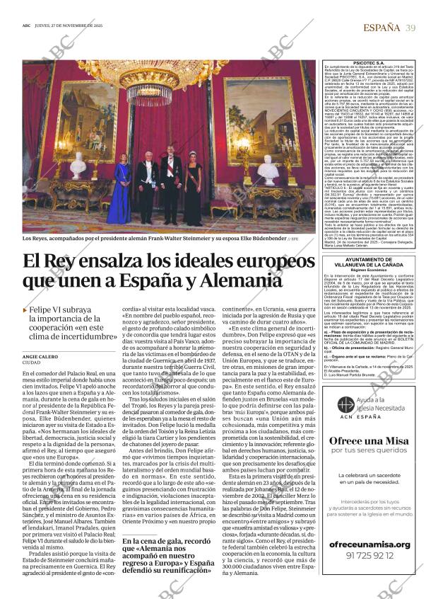 ABC SEVILLA 27-11-2025 página 39