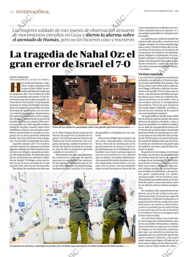 ABC SEVILLA 27-11-2025 página 42