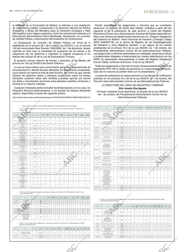 ABC SEVILLA 27-11-2025 página 61