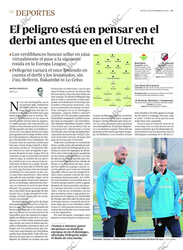 ABC SEVILLA 27-11-2025 página 68