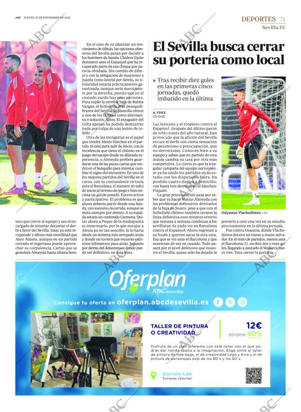 ABC SEVILLA 27-11-2025 página 71