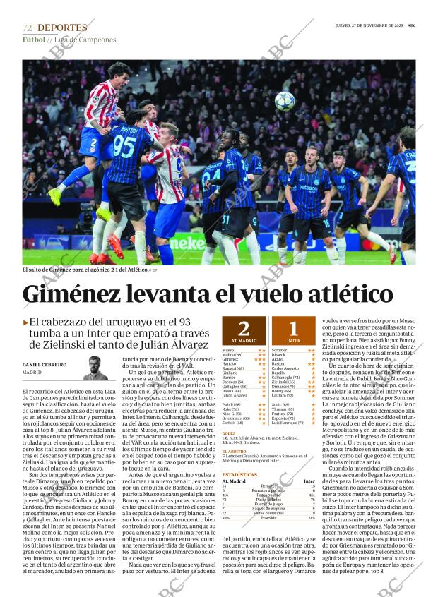 ABC SEVILLA 27-11-2025 página 72