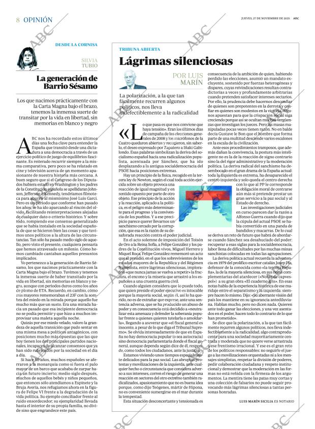 ABC SEVILLA 27-11-2025 página 8