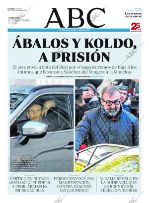 ABC CORDOBA 28-11-2025 página 1