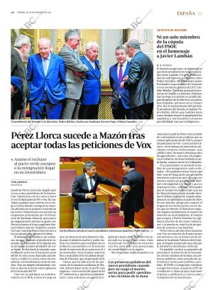 ABC MADRID 28-11-2025 página 21