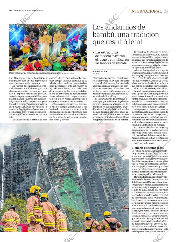 ABC MADRID 28-11-2025 página 25