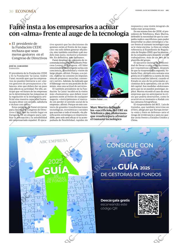 ABC MADRID 28-11-2025 página 30