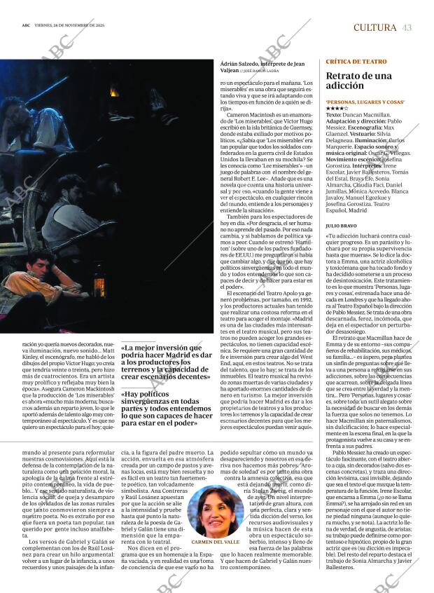 ABC MADRID 28-11-2025 página 43