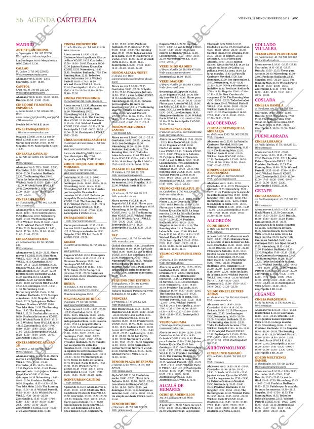 ABC MADRID 28-11-2025 página 56