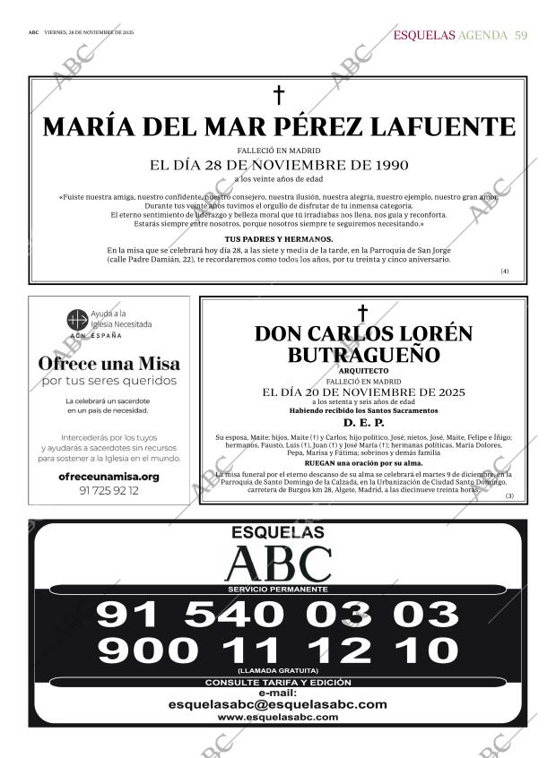 ABC MADRID 28-11-2025 página 59