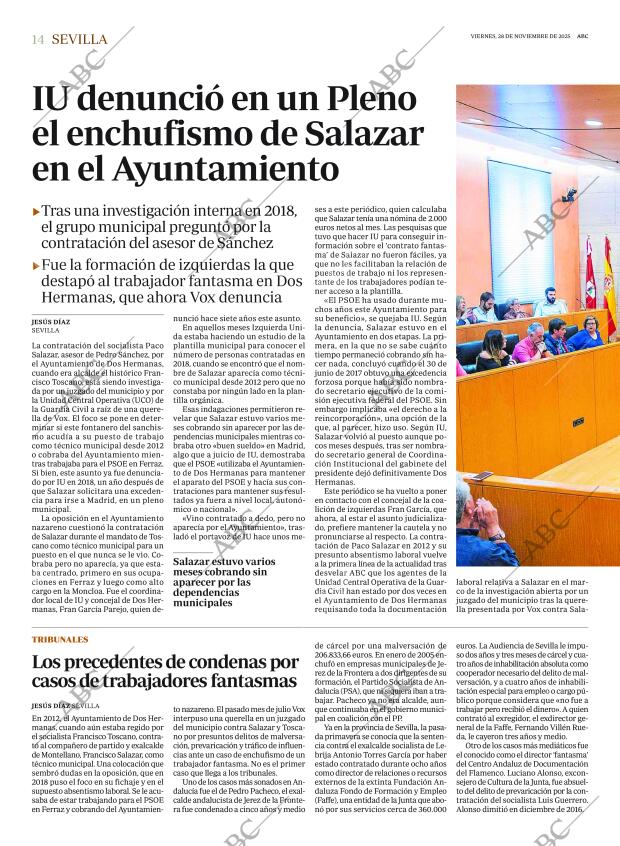 ABC SEVILLA 28-11-2025 página 14