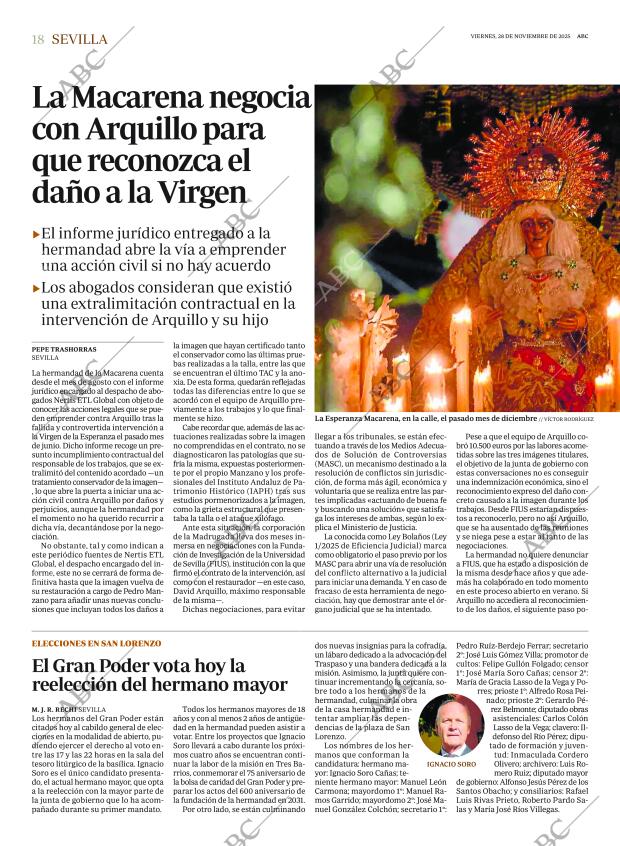 ABC SEVILLA 28-11-2025 página 18