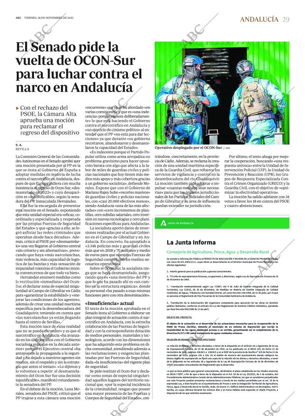 ABC SEVILLA 28-11-2025 página 29