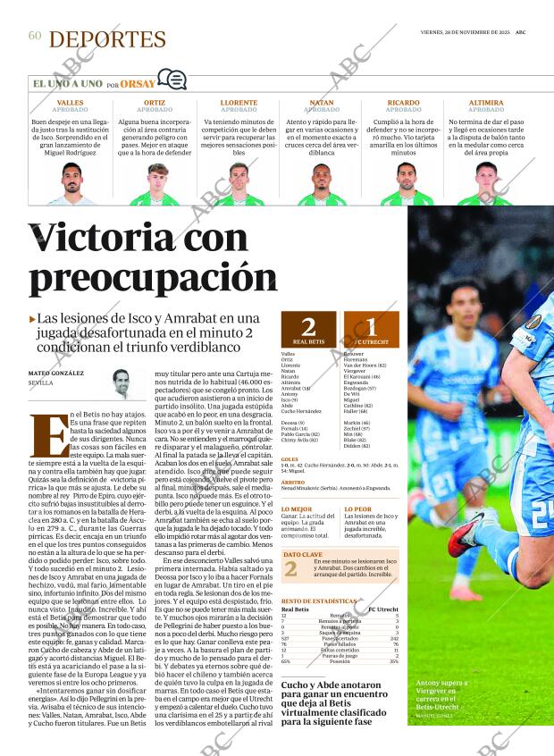 ABC SEVILLA 28-11-2025 página 60