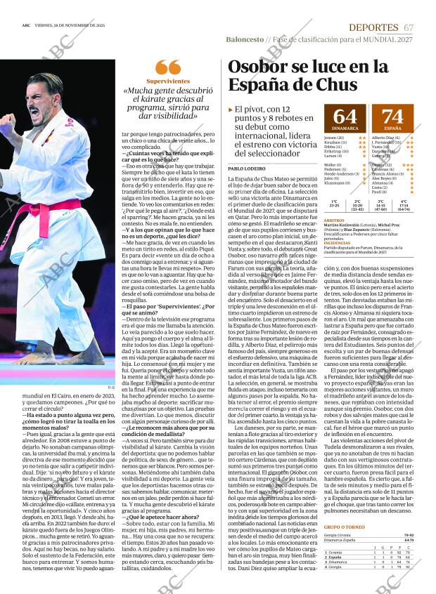 ABC SEVILLA 28-11-2025 página 67