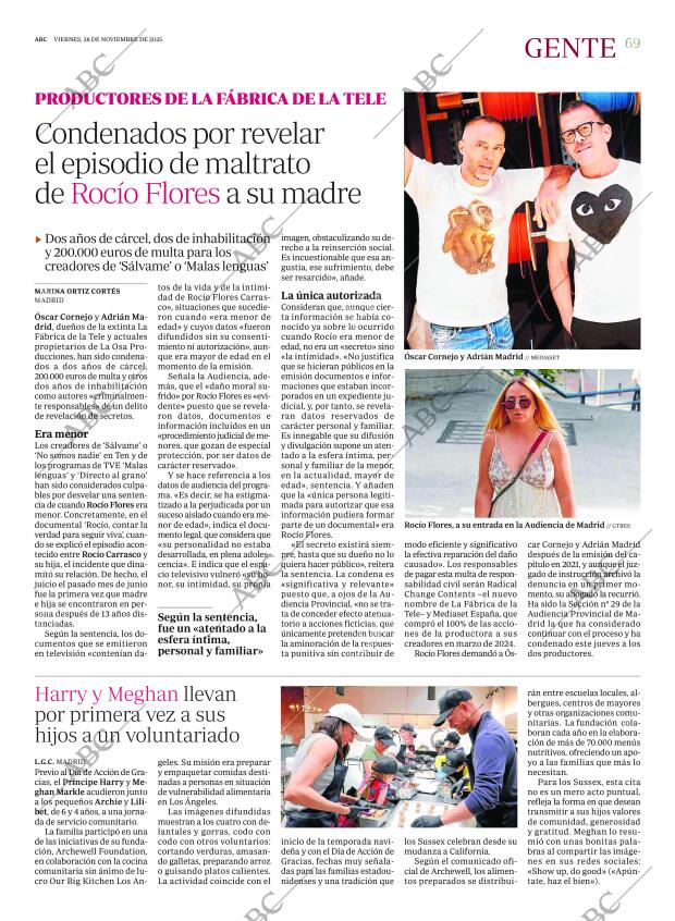 ABC SEVILLA 28-11-2025 página 69