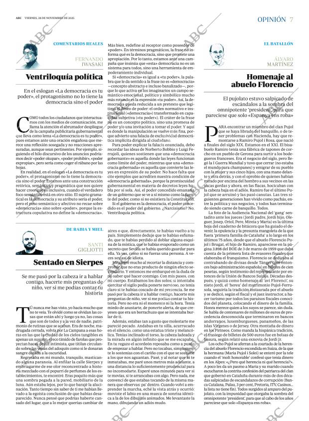 ABC SEVILLA 28-11-2025 página 7
