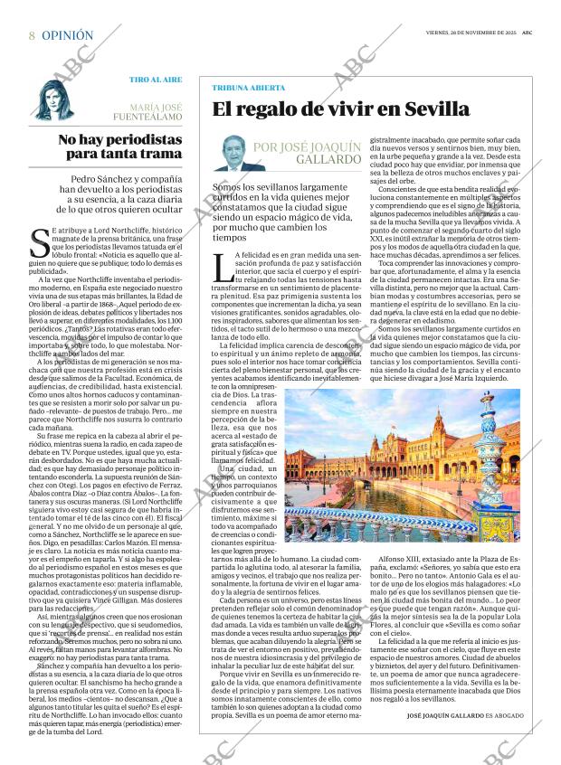 ABC SEVILLA 28-11-2025 página 8