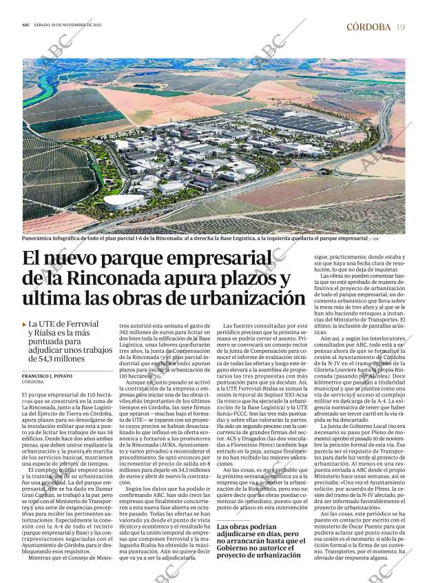 ABC CORDOBA 29-11-2025 página 19