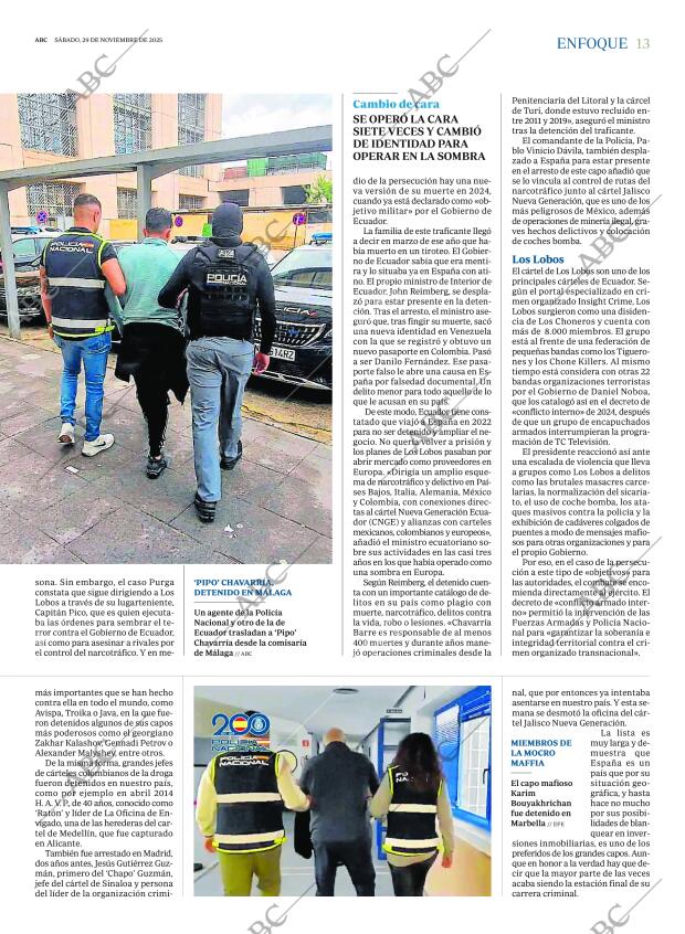 ABC MADRID 29-11-2025 página 13