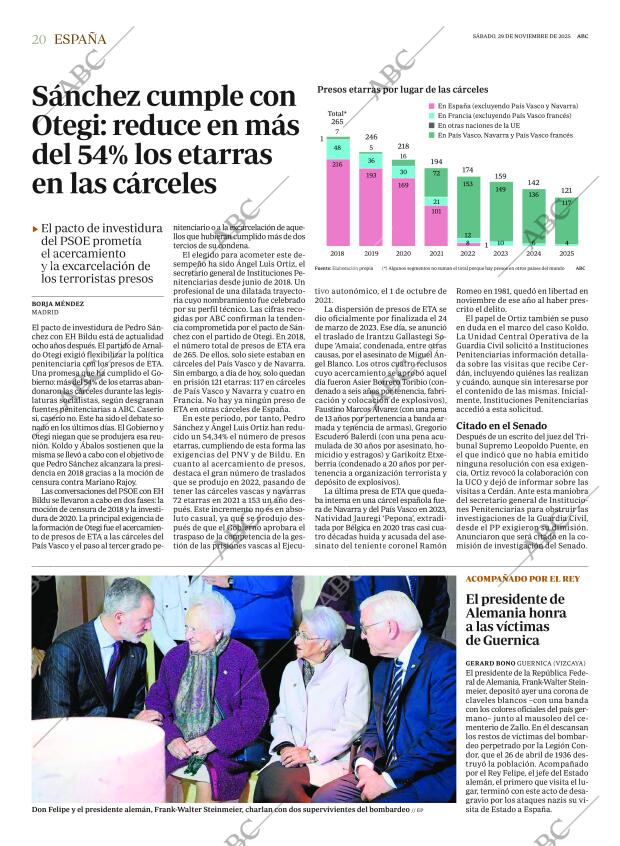 ABC MADRID 29-11-2025 página 20
