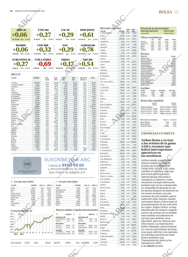 ABC MADRID 29-11-2025 página 33
