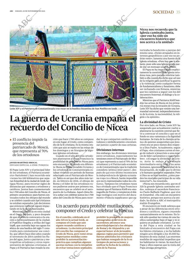 ABC MADRID 29-11-2025 página 35