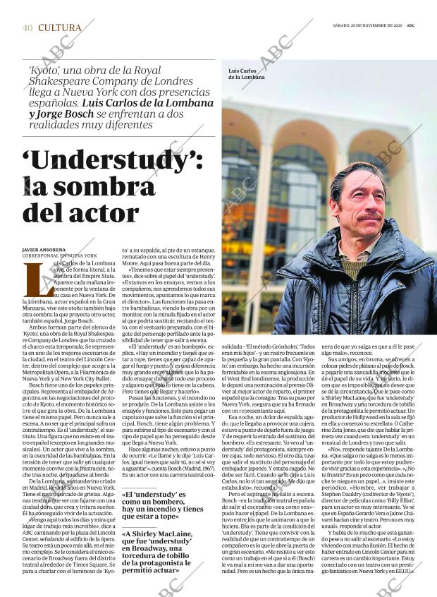 ABC MADRID 29-11-2025 página 40