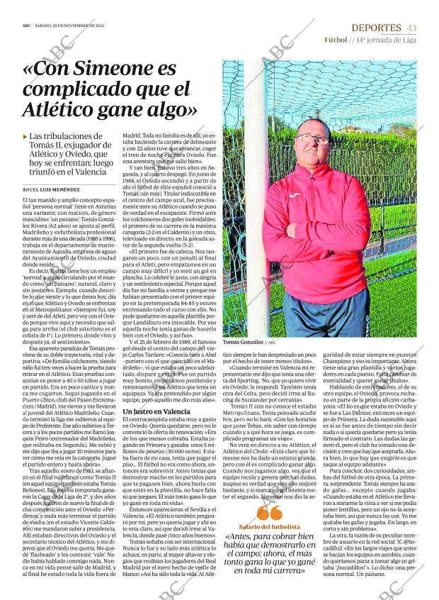 ABC MADRID 29-11-2025 página 43