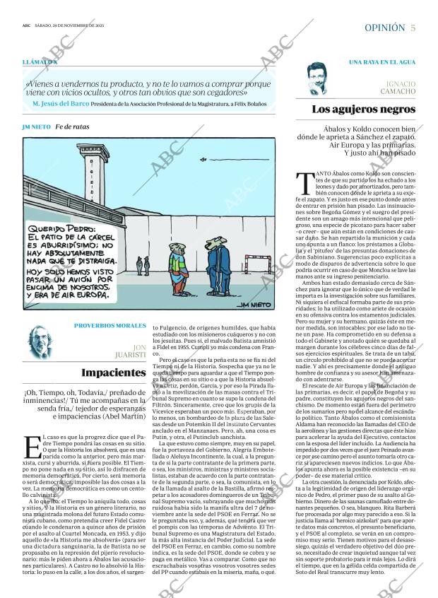 ABC MADRID 29-11-2025 página 5