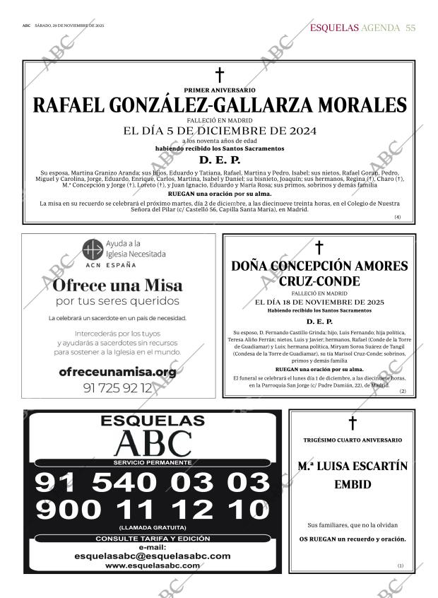 ABC MADRID 29-11-2025 página 55