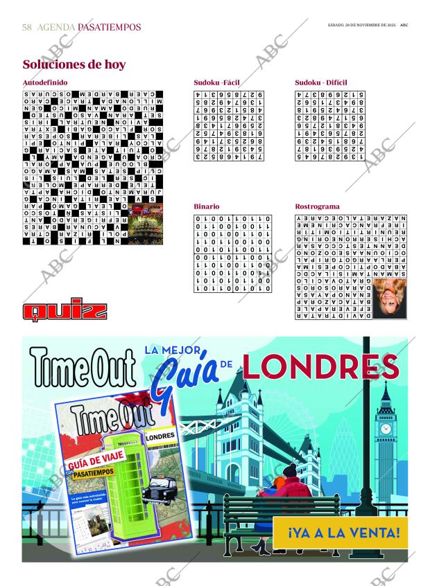 ABC MADRID 29-11-2025 página 58