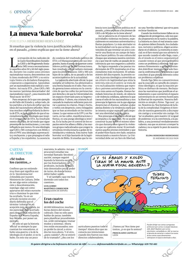 ABC MADRID 29-11-2025 página 6