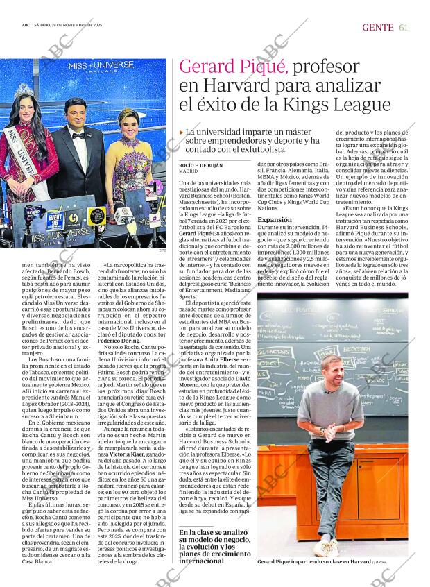 ABC MADRID 29-11-2025 página 61