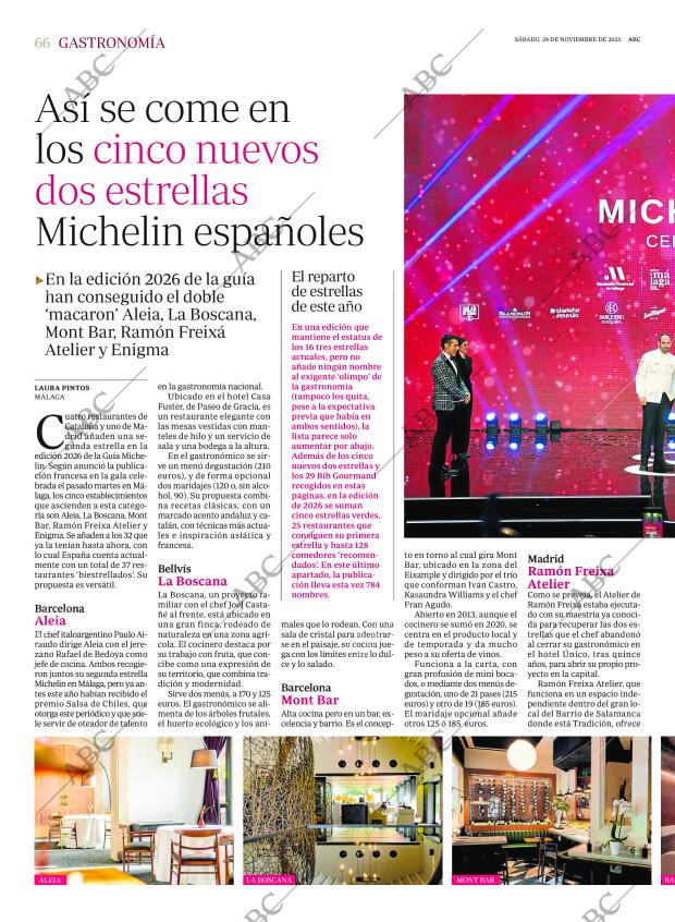 ABC MADRID 29-11-2025 página 66